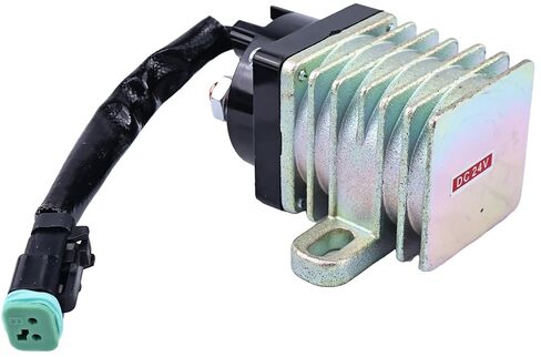24V 100A Switch Relay Solenoid 2915064 3740150 241-8368 متوافق مع JLG Lift 1230ES 1930ES 2032ES 2630ES 2030ES 2632ES 2646ES 2632ES 3246ES 3248RS 1932R 1532R كات حفارة لودر C13 C15 in Kuwait