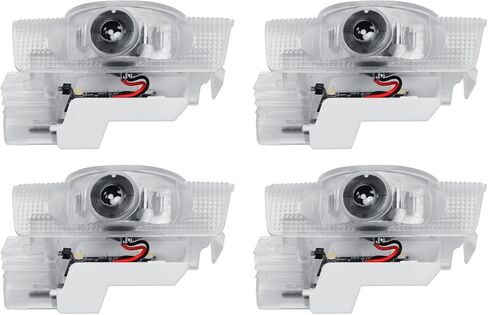 Car Door Welcome Projection Lamp Suitable for 2010-2023 Version of Lexus GX460 Led Lens Door Automatic Induction Lamp Internal Modification lexus gx460 accessories (4 Pieces) in Saudi Arabia