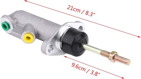 Keenso Aluminum Alloy Brake Master Cylinder, 0.75in Bore Remote Clutch for Hydraulic Hydro Handbrake, Sturdy Construction in Kuwait