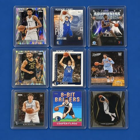 Basketball Cards Mystery Pack | 20 Cards | 5 Rookies Guaranteed | 1 Autograph or Memorabilia Card | 1 Serial Numbered Card | NBA Trading Cards Lot in Kuwait