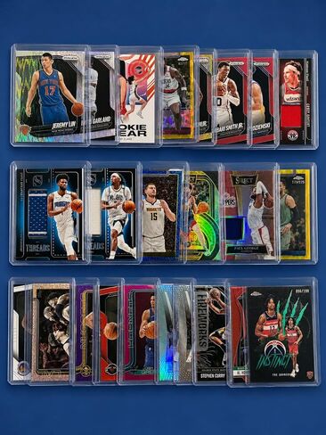 Basketball Cards Mystery Pack | 20 Cards | 5 Rookies Guaranteed | 1 Autograph or Memorabilia Card | 1 Serial Numbered Card | NBA Trading Cards Lot in Kuwait