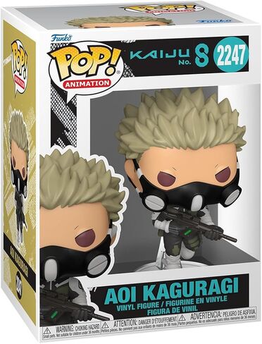 Funko Pop! Animation: Kaiju No8 - Aoi Kaguragi - Collectable Vinyl Figure - Gift Idea - Official Merchandise - Toys for Kids & Adults - Anime Fans - Model Figure for Collectors and Display in Kuwait