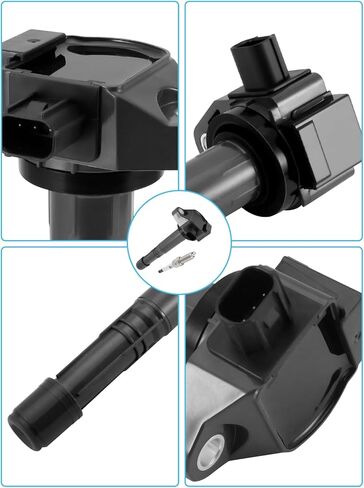 TAUTOY Set of 4 UF712 Ignition Coil Pack & Iridium Spark Plug (2.4L ONLY) For Acura ILX 2016-2020,TLX 2015-2020,For Honda Accord 2013-2017,CR-V 2015-2019,Replace # 305205A2A01 6732315 48893 in Kuwait