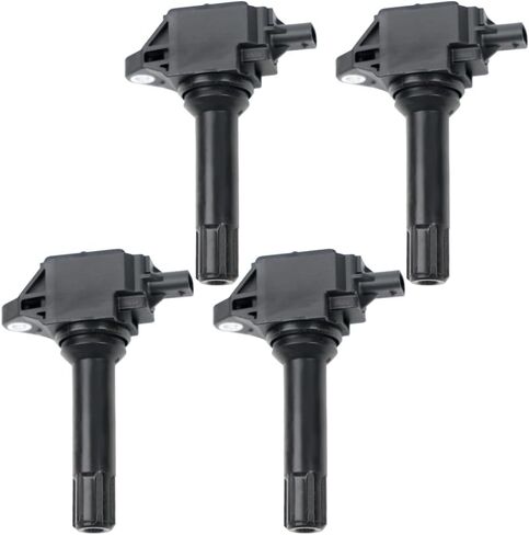 IGNITION COIL PACKS SET OF 4 Compatible With BRZ FORESTER IMPREZA LEGACY OUTBACK XV 86 SCION FR-S 2.0 2.0T 2.5 FA20 FB20 FB25 OLD VERSION For UF710 UF720 22433-AA681 FK0438 FK0453 FK0456 in Kuwait