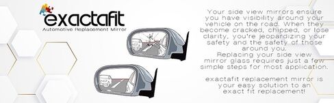 استبدال زجاج المرآة الجانبية للركاب متوافق مع 1997-2006 Honda CRV CR-V LX EX SE FWD RWD الباب الأيمن المرايا المحدبة المواد اللاصقة بالضبط 8830R in Saudi Arabia