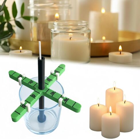 Candle Wick Holders for Candle Making, Wick Centering Tool, Candle Wick Placer for Wicks, Enhancing Precision and Efficiency for DIY Candle Making, Crafting & Supplies (3 Wicks) in Saudi Arabia