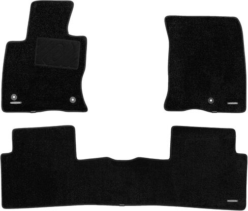 WENNEBIRD Superior Carpet Floor Mats for 2021-2026 Ford Bronco Sport (Not for Bronco), 0.6-Inch Ultra-Thick, Noise-Reducing, All-Weather Waterproof Anti-Slip – 3-Pc Set in Kuwait