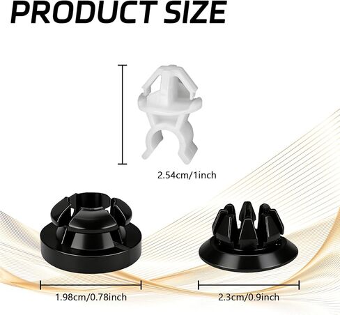Hood Support Prop Rod Clips & Grommet, Hood Prop Rod Retainer Holder Bracket Compatible with Honda Accord Civic Odyssey CR-V Prelude S2000, Replace OEM #91503-SS0-003 91604-SD2-013 (3PCS) in Saudi Arabia