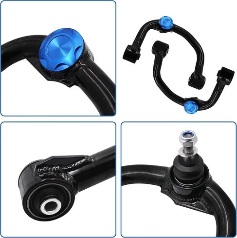 قطعتان من أذرع التحكم العلوية الأمامية مع وصلة كروية متوافقة مع Ford F150 2004-2020، طقم تعليق رفع 2-4 بوصة أذرع تحكم أنبوبية قابلة للتعديل in Kuwait