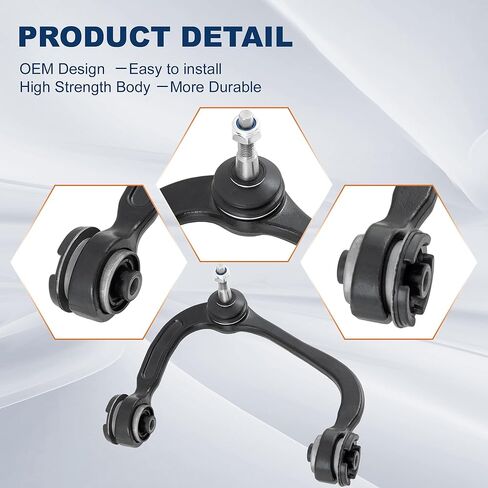KUIPERAUTO Front Upper Control Arm Kit Compatible for 2007-2017 Ford Expedition, 2005-2014 Ford F150, 2006-2008 Lincoln Mark/LT, 2007-2017 Navigator Left & Right Suspension Kit in Kuwait