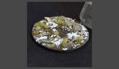 Gamers Grass Winter Bases - Oval 120mm in Saudi Arabia