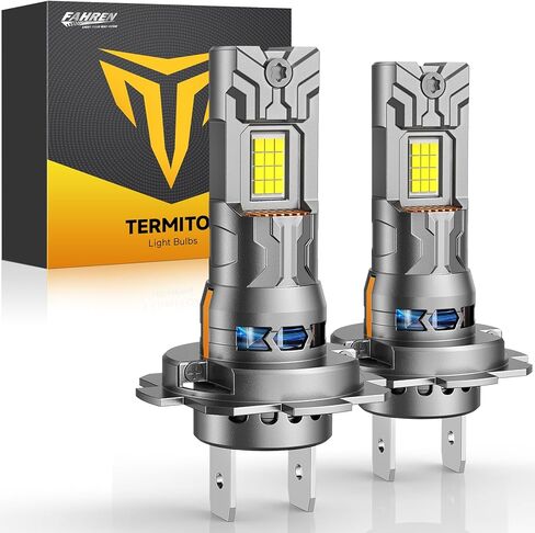 Ursprung 𝟐𝟎𝟐𝟔 𝐍𝐞𝐰 H7/H7LL Bulbs, 50,000LM 1000% Brighter H7, True 1:1 Mini Design, 6500k Cool White,Plug & Play, 8500+Hrs Ultra Long Lifespan,No Adapter Required - daytime-running-light-modules in Saudi Arabia