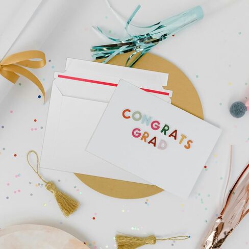 A4 Envelopes Thickened 300GSM White 150 Pack, 6.25" x 4.25" Rigid Self Seal Mailers, Stay Flat Envelope for Invitations, Photos, 6" x 4" Cards, Greeting Cards, Weddings in Saudi Arabia