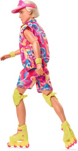 Barbie Ken® Doll from the Barbie Movie Collectible Doll wearing a retro skating outfit and roller skates, JBJ51 in Kuwait