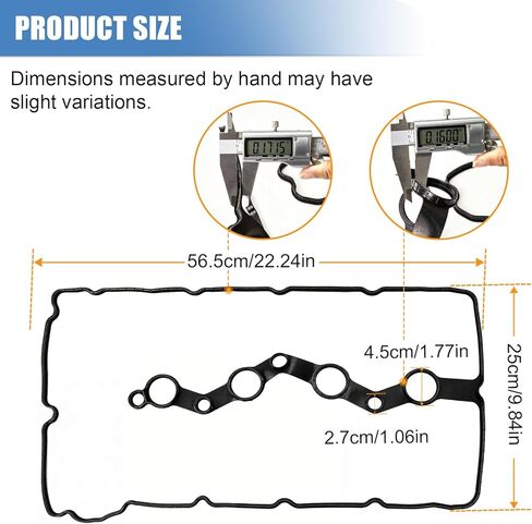 Sorello Engine Valve Cover Gasket Set Compatible with Mitsubishi Lancer 2008-2017 for Mitsubishi Outlander 2008-2013/ Outlander Sport 2011-2021 2.0L 2.4L L4 Replaces-1035A583, VS50765R in Saudi Arabia