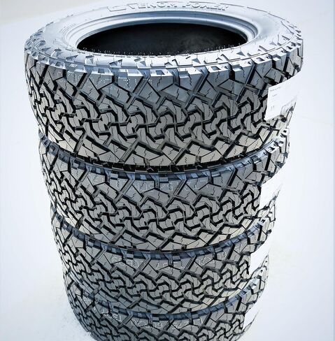 مجموعة من 2 (اثنين) Venom Power Terra Hunter X/T XT Truck/SUV All-Terrain Mud Off-Road الإطارات الشعاعية -275/55R20 275/55/20 275/55-20 117T نطاق التحميل XL 4-Ply BSW جدار جانبي أسود in Kuwait