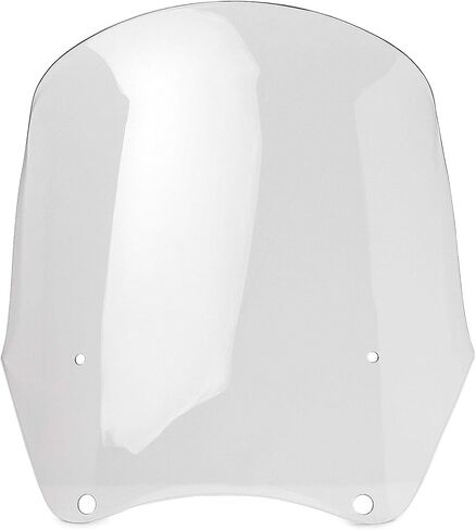Krator Replacement Clear Windscreen Tall Fairing Windshield Club Style Kit Compatible with Harley-Davidson Dyna, Super Glide T-Sport FXDXT, FXR (PN# JBM-6009-C/JBM-6009-S) in Saudi Arabia