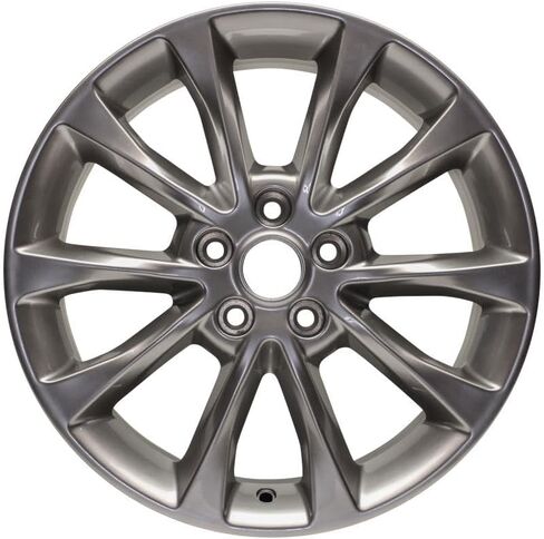 New Wheel 17x7.5 inch Rim For 2017-2018 Ford Fusion Painted Light Hyper Silver 5 x 107.95 mm10 Spoke in Kuwait