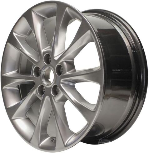 New Wheel 17x7.5 inch Rim For 2017-2018 Ford Fusion Painted Light Hyper Silver 5 x 107.95 mm10 Spoke in Kuwait