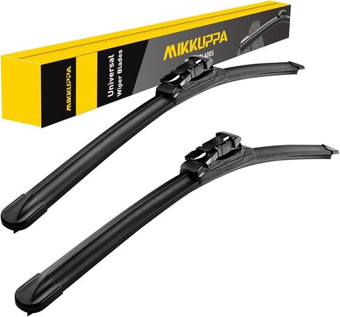 MIKKUPPA 26"+22" Front Wiper Blades, Replacement for 2011-2023 Ford Explorer All Season Windshield Wiper Blades Pinch Tab, Pack of 2 in Kuwait