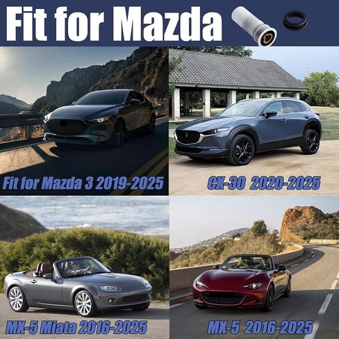 مستشعر سائل غسالة ممسحة الزجاج الأمامي NA1P-67-488 مناسب لمازدا 3 2019-2025، MX-5 2016-2025، MX-5 Miata 2016-2025، CX-30 2020-2025 مستشعر سائل غسالة الزجاج الأمامي in Kuwait