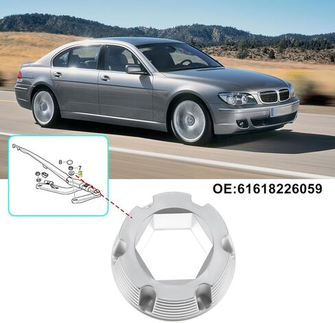 ذراع الممسحة الأمامية كم المشبك بوش متوافق مع BMW E46 E65 E66 E83 OE 61618226059 يستبدل 0151064 61610151064 in Kuwait