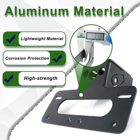 Xitomer Fender Eliminator Compatible with Kawasaki Ninja ZX-6R Tail Tidy For ZX6R 636 2019-2026 ZX 6R License Plate Bracket Fit for OEM Aftermarket Turn Signal in Kuwait