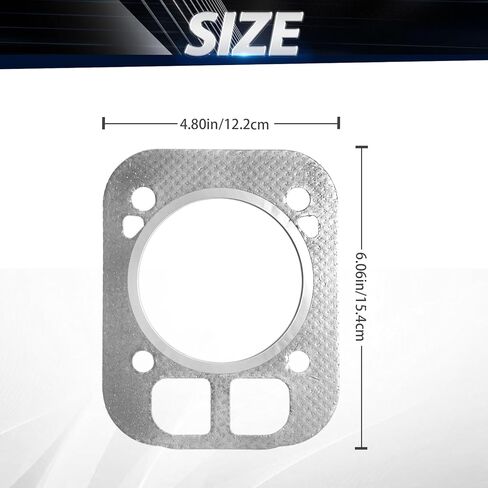 2 Pcs Cylinder Head Gasket Kit, Replacement for Kohler CH25 CH730 CH740 CV730 Engines, Replaces 24-841-04S, 24 841 04-S, 24 841 03-S, 24 041 16 in Saudi Arabia