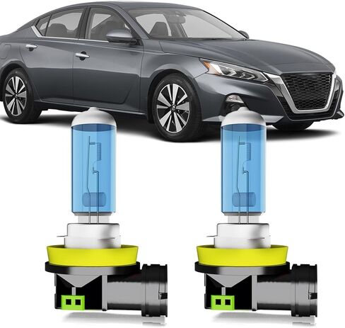 Halogen Headlight Bulbs Compatible with Nissan Altima 2019-2020, 9005 High Beam Combo, 6000K White,Plug and Play, Pack of 2 in Saudi Arabia