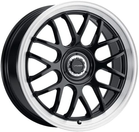 Vision 478 Alpine 20x8.5 5x108/5x4.5 بوصة +35 ملم حافة عجلة سوداء/ناعمة 20 بوصة in Kuwait