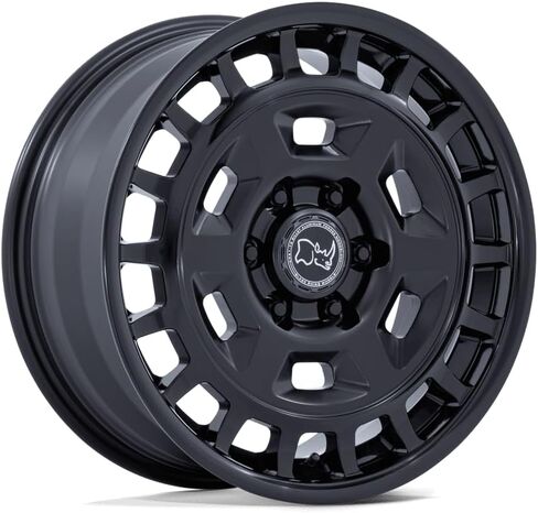 Black Rhino Hard Alloys BR405 ROVER 17X8 6X5.55.76 32mm MATTE BLACK W/GLOSS BLACK LIP - BR405MB17806832 in Saudi Arabia