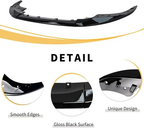 MAXDOM Car Front Lip Gloss Black Fits for 4 Series (G22 G23 2021-2025) in Saudi Arabia