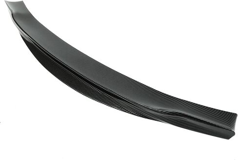KUAFU Front Bumper Center Chin Lip Spoiler Compatible with 2012-2017 BMW F10 M5 Carbon Fiber R Style Front Splitter Body Kit in Kuwait
