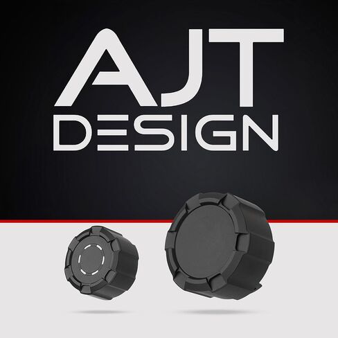 مقبض راديو AJT DESIGN V2 + مقبض وضع القيادة | متوافق مع 2022+ Toyota Tundra (شاشة لمس كبيرة مقاس 14 بوصة) | هيكل متين من الألومنيوم الخام 6061-T6 | ملحقات التندرا الداخلية | مجموعة مكونة من قطعتين - أسود in Kuwait