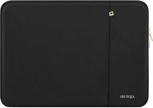 Laptop Case 13.3 inch,13-13.3 inch Laptop Sleeve Compatible with MacBook Air/Pro 13/Pro 14 M5 M4 M3 M2 M1,HP Dell ASUS Lenovo Notebook,Portable Computer Bag with Vertical Pocket, Black in Saudi Arabia