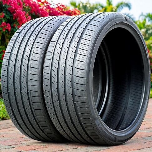 مجموعة من 2 (اثنين) Landspider Citytraxx H/P إطارات شعاعية عالية الأداء لجميع المواسم لسيارة الركاب - 225/40R18 225/40ZR18 225/40/18 225/40-18 92W نطاق التحميل XL 4-Ply BSW جدار جانبي أسود UTQG 420AA in Kuwait