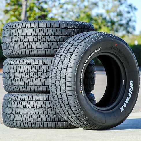 Gripmax MaxGrip Classic Truck/SUV All-Season Performance Radial Tire-255/70R15 255/70/15 255/70-15 108H Load Range SL 4-Ply RWL Raised White Letters in Saudi Arabia