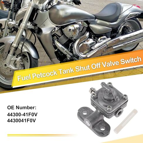No.44300-41F0V Motorcycle Fuel Valve Petcock Gas Tank Switch for Suzuki VL800 Intruder Volusia 2001-2004 Fuel Gas Petcock Valve Tank Switch Pump in Kuwait