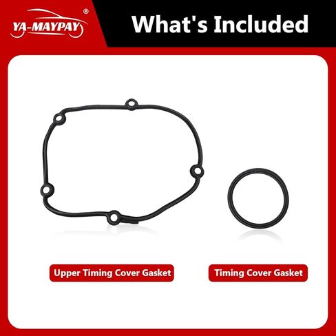 Engine Upper Timing Chain Cover Gasket Compatible with VW Beetle CC Eos Golf Jetta Passat for Tiguan for Audi A3 A4 A5 A6 A8 Q3 Q5 S4 S5 S6 S8 Avant TT Replaces# 06G103583 06H103483C in Kuwait