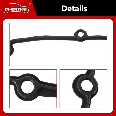 Engine Upper Timing Chain Cover Gasket Compatible with VW Beetle CC Eos Golf Jetta Passat for Tiguan for Audi A3 A4 A5 A6 A8 Q3 Q5 S4 S5 S6 S8 Avant TT Replaces# 06G103583 06H103483C in Kuwait