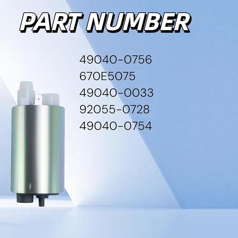 49040-0022 Fuel Pump For Kawasaki Vulcan 900 Classic Classic LT Custom 2006-2023/1700 Classic 2009-2013/1700 Nomad 2009-2013/1700 Vaquero Voyager 09-18 / S 15-18 / S ABS Cafe 2018 Repalces 49040-0022 in Saudi Arabia