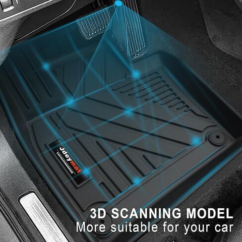 Custom for 2016-2026 Volvo XC90 Floor Mats 3 Rows Trunk Cargo Liner and 2nd 3rd Rear Seat Backrest Mat Full Set TPE All Weather Accessories (Only Fit Gas 7 Seat, 10 Mats，Not for Hybrid/PHEV) in Saudi Arabia