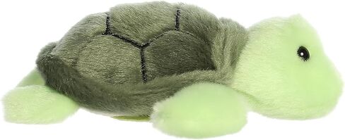 Aurora® Adorable Shoulderkins™ Saavy Sea Turtle™ Stuffed Animal - Fun Buddy that Can Go Everywhere with You - Perfect for Kids 3+ Years and Costumes - Green 5.5 Inches in Kuwait