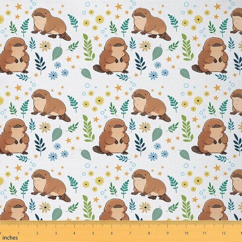Erosebridal Mallard Duck Deer Flannel Fabric من The Yard Soft 1 Yard، قماش تنجيد مموه أخضر للكراسي والأريكة، نسيج مزخرف، ديكور أبيض أخضر لخياطة اللحف، غير قابل للتمدد in Kuwait