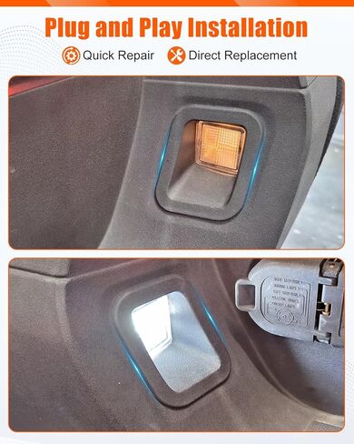 Driver Side License Plate Light Lens Insert Fit for Toyota Tundra 2014-2021 Replace 52156-0C040 Rear Left in Saudi Arabia