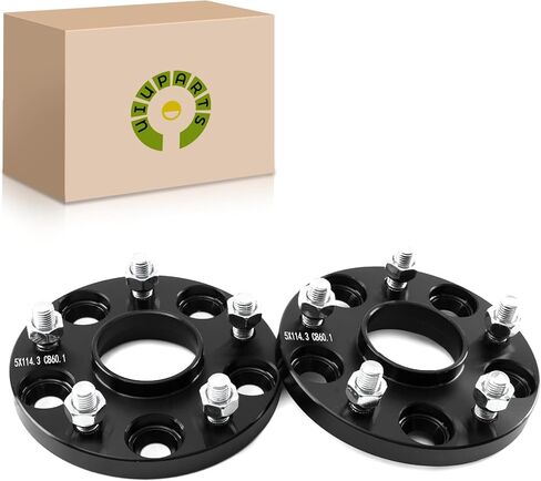 5X4.5 Wheel Spacers Forged 0.59"(15mm) 5x114.3mm to 5x114.3mm Thread Pitch M12x1.5 Hub Bore 60.1mm SET OF 2 Adapters for Toyota RAV4 2.5L 2009-2021，Camry 2.5L 2010-2021，Camry 2.4L 2002-2011 & More in Saudi Arabia