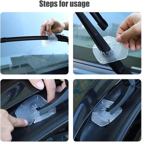 LeosHi Car Wiper Hole Protective Leaves Debris Prevention Cover in Saudi Arabia