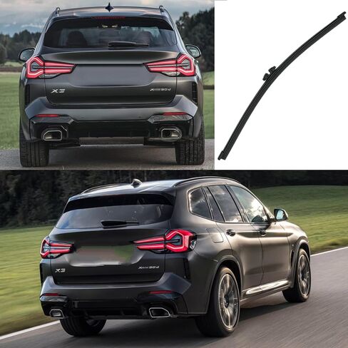 الخلفية ممسحة شفرة ل BMW X3 2018 2019 2020 2021 2022 2023 2024 M M40i sDrive30i xDrive30i xDrive30e M المنافسة الخلفية الخلفية ممسحة زجاج أمامي شفرة in Kuwait