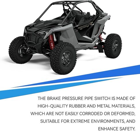 Brake Pressure Switch with Seal Washers Compatible with 2015-2025 Polaris RZR Ranger Sportsman General, Brake Pressure Switch Assembly Kit Replaces 4014262 4081117 791071 Switchs Kit in Saudi Arabia
