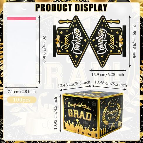 2026 Graduation Money Holder for Cash Gift & Graduation Money Box, Grad Moneys Holder with Envelope, Grad Surprise Moneys Box for Cash Regalos De GraduacióN 2026 for College High School Congrat Grads in Saudi Arabia